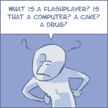 Check if you've got the FlashPlayer